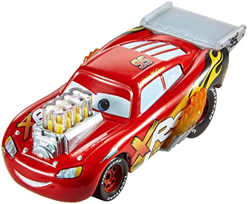 Disney Cars - XRS Vehículo Rayo McQueen Coches de juguete niños +3 años (Mattel GFV34)