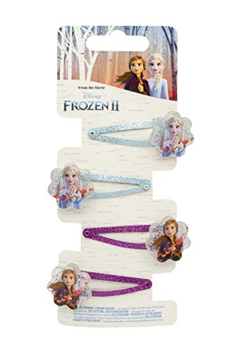 Disney Frozen 19382 2-4 Horquillas, Multicolor