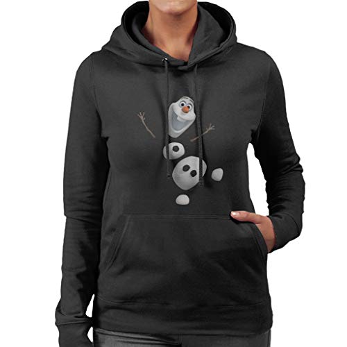 Disney Frozen Olaf In Pieces Excited Women's Hooded Sweatshirt