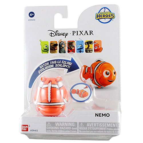Disney Pixar Hatch 'n Heroes Buscando a Nemo Transformando Nemo Figura