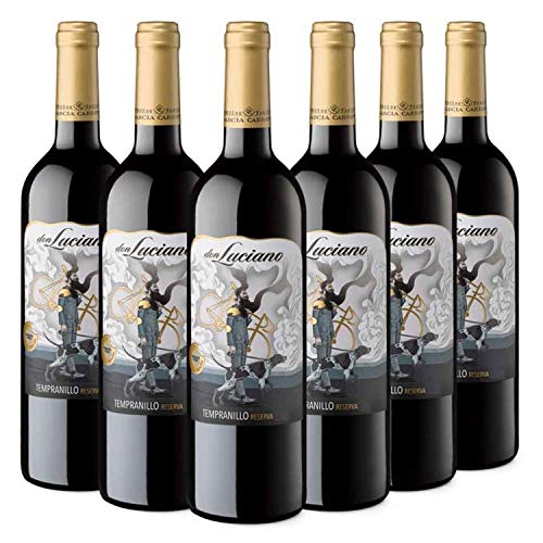 Don Luciano Reserva - Vino Tinto D.O. La Mancha - Caja de 6 Botellas x 750 ml