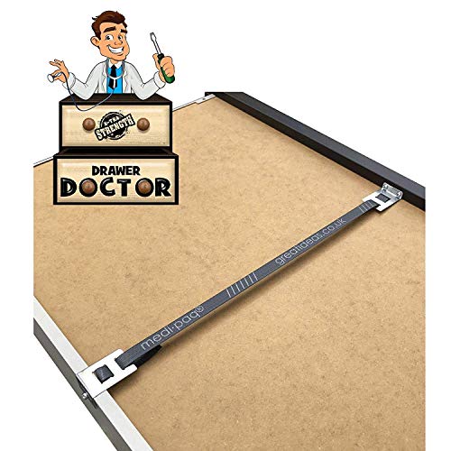 Drawer Doctor - 6x Pack - Kit de reparación de cajones – Repara los cajones de madera combados en minutos – 6x Kit reparador de cajones