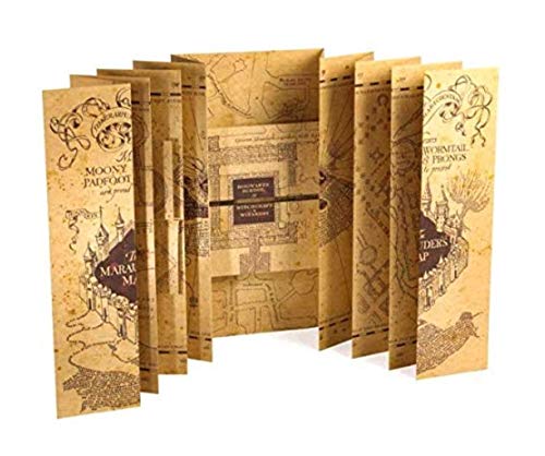 Dreamshopping Mapa Merodeador Harry Potter réplica de Calidad Medidas 77 x 22 cm
