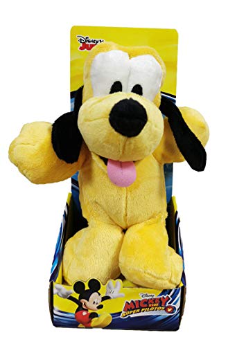 Dsney Famosa Softies - Peluche Pluto Flopsie, Mascota Mickey Mouse 25cm Calidad Soft Blister- Famosa 760010781 Dsney Famosa Softies - Peluche Pluto Flopsie, Mascota Mickey Mouse 25cm Calidad Soft Blister- Famosa 760010781