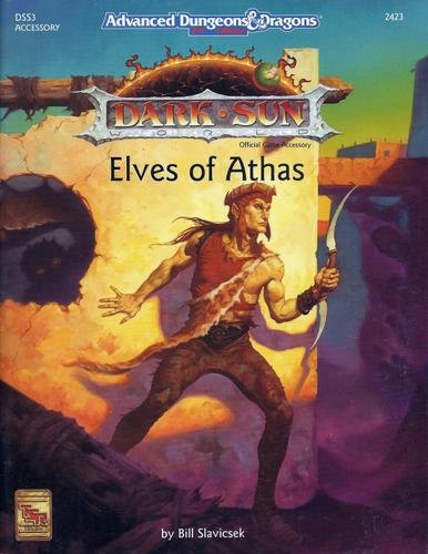 Dss3 Elves of Athas (ADVANCED DUNGEONS & DRAGONS, 2ND EDITION)