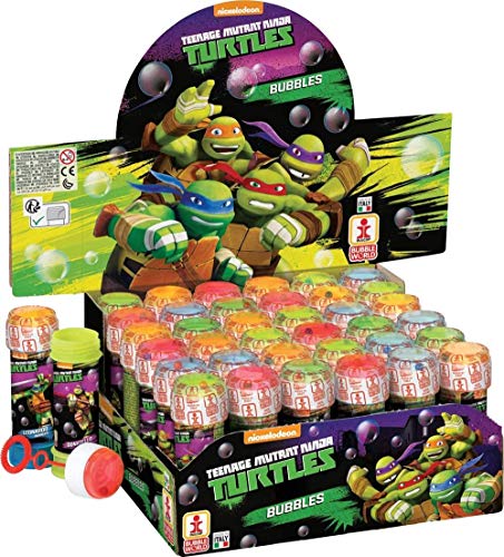 Dulcop- Burbujas de jabón TMNT Ninja Turtles, Multicolor, 103.586