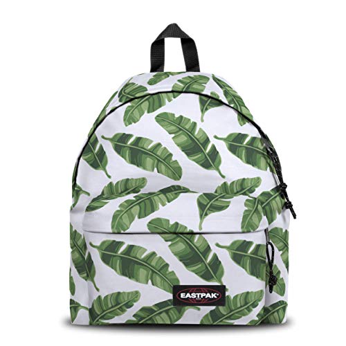 Eastpak Padded Pak'R Mochila, 40 Cm, 24 L, Blanco (Brize Leaves Natural)