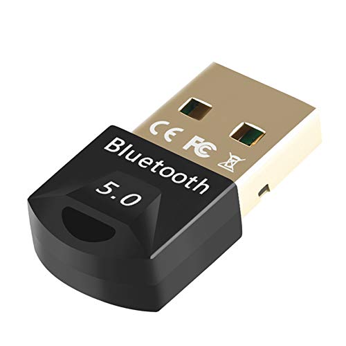 EasyULT Adaptador USB de Bluetooth 5.0, Bluetooth USB Dongle Transmisor y Receptor para PC con Windows XP/7/8/8.1/10/Vista, Plug and Play EasyULT Adaptador USB de Bluetooth 5.0, Bluetooth USB Dongle Transmisor y Receptor para PC con Windows XP/7/8/8.1/10/Vista, Plug and Play