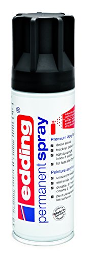 edding 5200-901 Spray de Pintura Acrílica, Negro Intenso Mate RAL 9005 edding 5200-901 Spray de Pintura Acrílica, Negro Intenso Mate RAL 9005