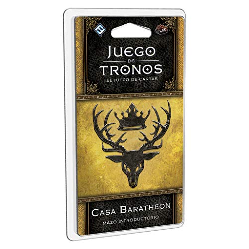 Edge Entertainment- Juego de Tronos LCG: Mazo introductorio de la Casa Baratheon - Español, Multicolor (GT40ES) Edge Entertainment- Juego de Tronos LCG: Mazo introductorio de la Casa Baratheon - Español, Multicolor (GT40ES)