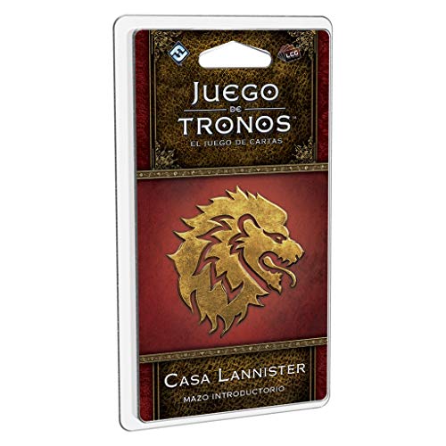 Edge Entertainment- Juego de Tronos LCG: Mazo introductorio de la Casa Lannister - Español, Multicolor (GT38ES) Edge Entertainment- Juego de Tronos LCG: Mazo introductorio de la Casa Lannister - Español, Multicolor (GT38ES)
