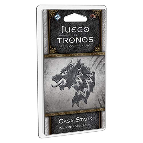 Edge Entertainment- Juego de Tronos LCG: Mazo introductorio de la Casa Stark - Español, Multicolor (GT37ES)