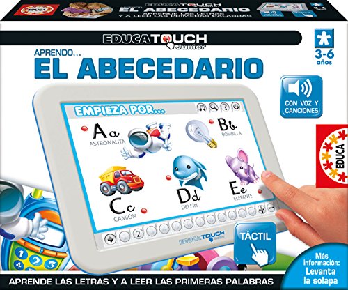 Educa- Touch Junior Aprendo El Abecedario Juego Educativo para Niños, Multicolor (15435)