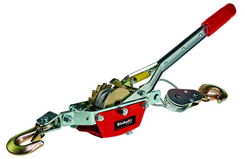Einhell Tracción por cable con palanca manual TC-LW 1000 (cable de alambre de 2.2 m, fuerza de tracción máx. 1000 kg, incl. una polea de desvío con gancho de carga y estribo de seguridad) Einhell Tracción por cable con palanca manual TC-LW 1000 (cable de alambre de 2.2 m, fuerza de tracción máx. 1000 kg, incl. una polea de desvío con gancho de carga y estribo de seguridad)