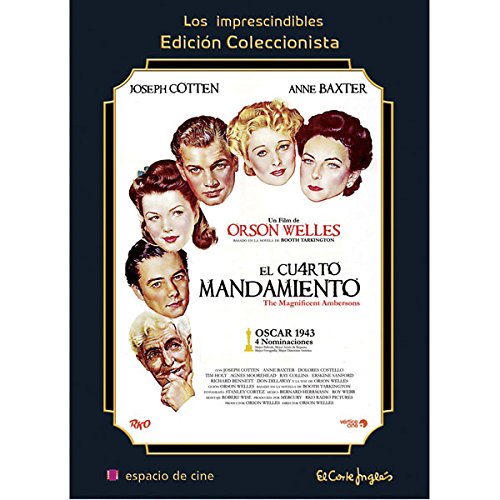 El Cuarto Mandamiento DVD con libreto 32 pags 1942 The Magnificent Ambersons