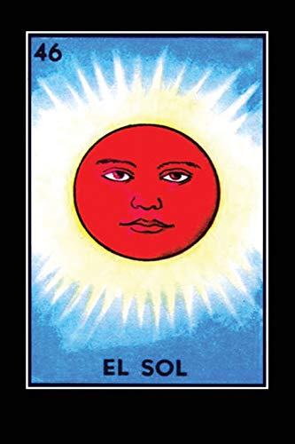 El Sol Loteria Card Journal: Notebook, Lined, 120 Pages, 6x9 Inches