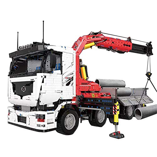 Elroy369Lion Technic Kit de construcción de grúas de terreno áspero, aplicación Bluetooth Contral RC camión grúa Kit de construcción para adultos (8238 piezas)
