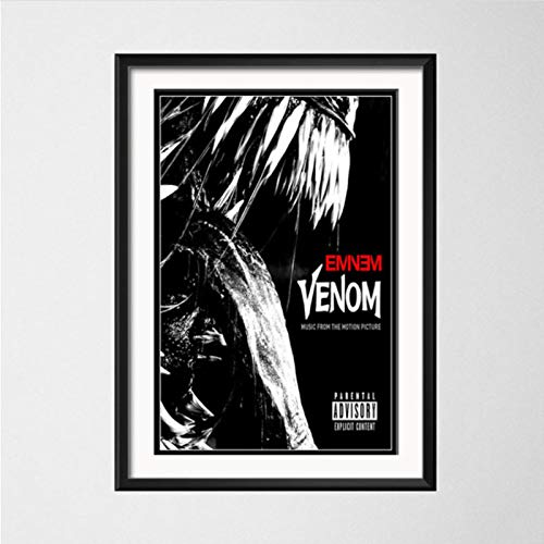 Eminem Revival Kamikaze Rap Hip Hop álbum de música cartel de estrella impresiones pintura al óleo lienzo arte de pared imágenes sala de estar decoración del hogar (ZQ-803) 50X70CM Sin marco