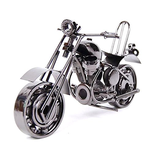EQLEF® Creativo modelo de la motocicleta del hierro motocicleta adornos modernos personalizados regalo de cumpleaños para su novio la fotografía Atrezzo