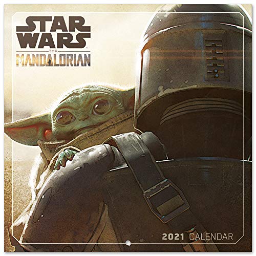 ERIK - Calendario de pared 2021 The Mandalorian Star Wars, 30x30 cm, Producto Oficial, (Incluye póster de regalo) ERIK - Calendario de pared 2021 The Mandalorian Star Wars, 30x30 cm, Producto Oficial, (Incluye póster de regalo)