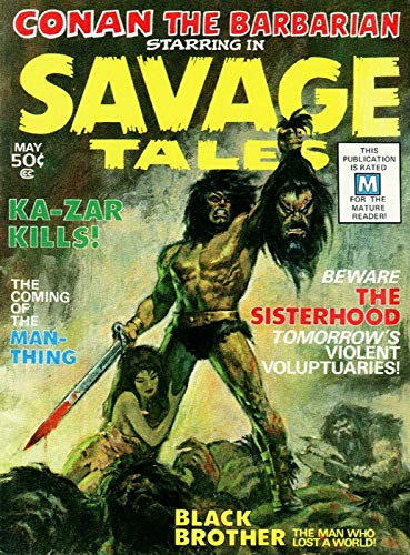 Espada Salvaje De Conan Magazine Savage Tales - Limited Edition Espada Salvaje De Conan Magazine Savage Tales - Limited Edition