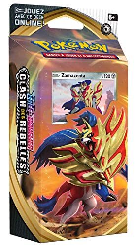 Espada y escudo "Clash des Rebeldes" – Deck Francais de 60 cartas: Zamazenta 120 PV – EB02