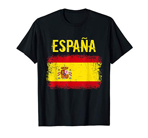 España Bandera Española Identidad Grunge Nacionalidad Regalo Camiseta España Bandera Española Identidad Grunge Nacionalidad Regalo Camiseta