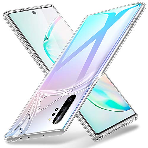 ESR Funda Transparente para Samsung Note 10 Plus/10+/10 Plus 5G, Funda de Suave TPU Transparente, Funda Flexible de Suave Silicona para Samsung Galaxy Note 10 Plus/10+ Transparente