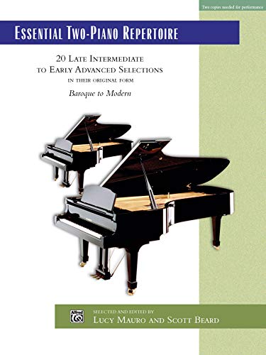 Essential Two-Piano Repertoire: 20 Late Intermediate to Early Advanced Selections in Their Original Form, Comb Bound Book (Alfred Masterwork Edition: Essential Keyboard Repertoire)