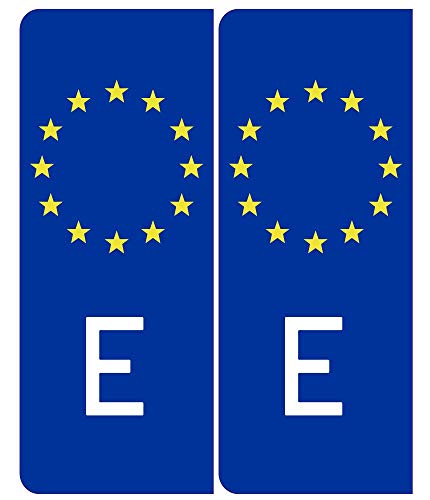 ETIKIDS 2 Pegatinas Matrícula Vertical Europea Personalizable. 40x100 mm. ETIKIDS 2 Pegatinas Matrícula Vertical Europea Personalizable. 40x100 mm.