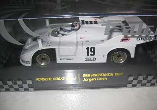 EXIN, FLY CAR MODELS SCALEXTRIC Falcon Slot 908/3 Turbo Blanco