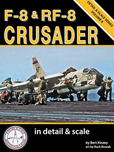 F-8 & RF-8 Crusader in Detail & Scale (Detail & Scale Series) (English Edition)