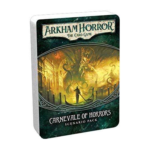 Fantasy Flight Games FFGAHC10 Arkham Horror LCG - Juego de escenarios para Carnaval (Contenido en alemán) Fantasy Flight Games FFGAHC10 Arkham Horror LCG - Juego de escenarios para Carnaval (Contenido en alemán)