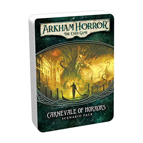 Fantasy Flight Games FFGAHC10 Arkham Horror LCG - Juego de escenarios para Carnaval (Contenido en alemán)