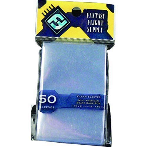 Fantasy Flight Games- Fundas Juego de Tablero Americano Mini (FFS01) Fantasy Flight Games- Fundas Juego de Tablero Americano Mini (FFS01)