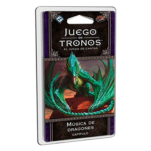 Fantasy Flight Games- Juego de tronos lcg: música de dragones - español, Multicolor (FFGT34) , color/modelo surtido Fantasy Flight Games- Juego de tronos lcg: música de dragones - español, Multicolor (FFGT34) , color/modelo surtido