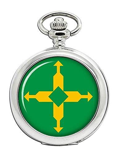 Federal District (Brasil) Escudo Reloj Bolsillo Hunter Completo