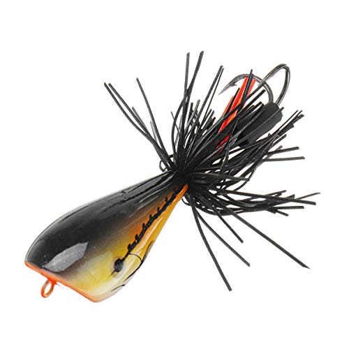 FEIYI Fishing & Hunting - Señuelo de pesca (9,5 cm, 20 g), color negro