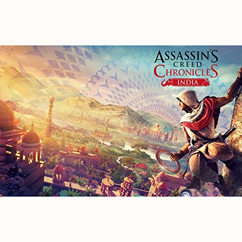 FENGZI Assassin'S Creed Chronicles: India Games Jigsaw Puzzles 300/500/1000/1500 Pieza Adultos Adolescentes Puzzle Juegos (Size : 1500Pieces)