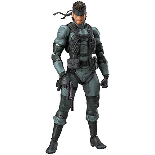FENGZI Metal Gear Solid 2: Solid Snake Toys Acción PVC Figura