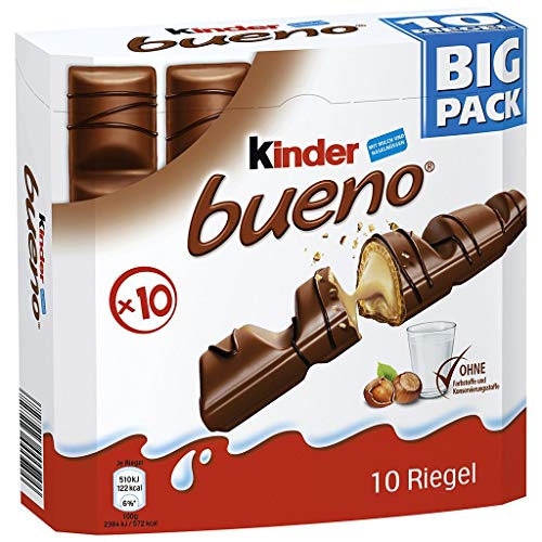 Ferrero - kinder bueno Big Pack 10 barras 215g