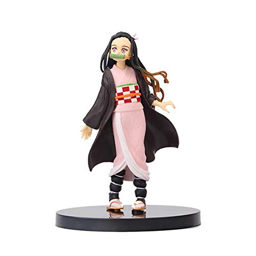 Figura de anime Demon Slayer, figuras de acción de Kimetsu No Yaiba de 6.3 pulgadas, modelo de personaje de anime genial, figura de demonio Slayer, estatua, modelo, muñeca, regalos de cumpleaños