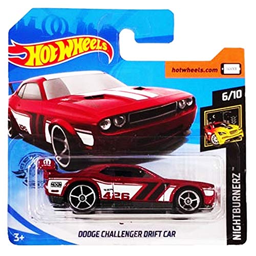 FM Cars Hot Wheels Dodge Chaalenger Drift Car Nightburnerz 6/10 2019