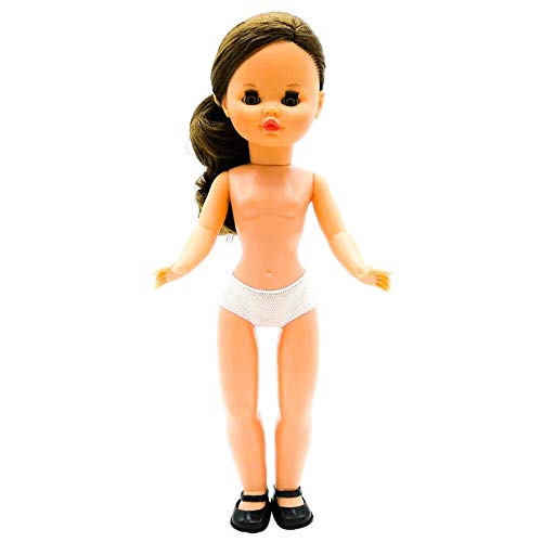 Folk Artesanía Muñeca Sintra Desnuda 42 cm Nuevo Modelo Mejorado. Similar Nancy Famosa (Morena Ojos Negros) Folk Artesanía Muñeca Sintra Desnuda 42 cm Nuevo Modelo Mejorado. Similar Nancy Famosa (Morena Ojos Negros)