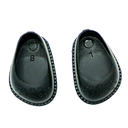 Folk Artesanía Par Zapatos colección de Calidad para muñecas tamaño Mediano. Fabricado en España (Negro) Folk Artesanía Par Zapatos colección de Calidad para muñecas tamaño Mediano. Fabricado en España (Negro)