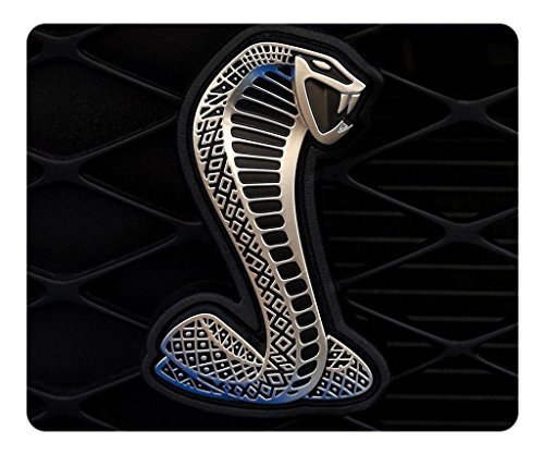 Ford Mustang Shelby GT500 emblema profesional rectangular goma ratón para videojuegos alfombrilla de ratón alfombrilla
