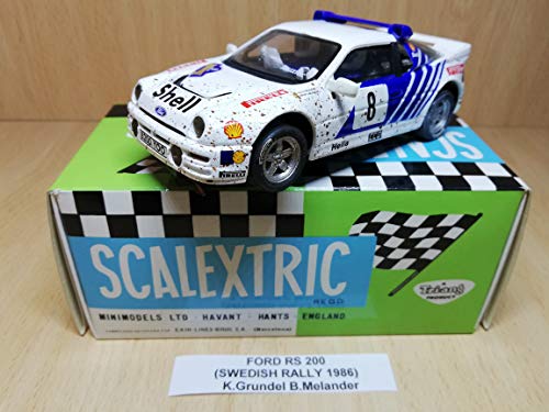 Ford RS 200 Swedish Rally 1989 K.Grundel B.Melander Coleccion ALtalla miticos