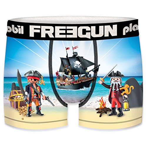Freegun Playmobil - Bañador infantil pirata 8-10 años