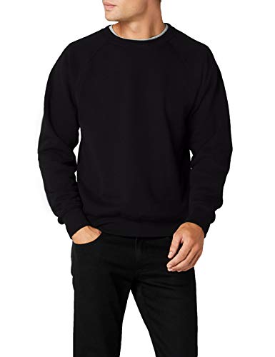 Fruit Of The Loom 62-216-0, Sudadera Para Hombre, Negro (Black), Medium