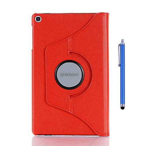 Funda Flyorigin Compatible con Galaxy Tab A 10.1(2019)Piel sintética de primera calidad,multifunción,funda de soporte de 10,1 "Rotación de 360 grados,con función de despertador automático+Stylus pluma Funda Flyorigin Compatible con Galaxy Tab A 10.1(2019)Piel sintética de primera calidad,multifunción,funda de soporte de 10,1 "Rotación de 360 grados,con función de despertador automático+Stylus pluma